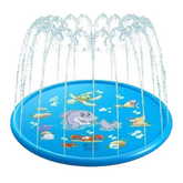Summer Fun Sprinkler Mats for Kids - Outdoor Splash Play Mat for Fun Water Games